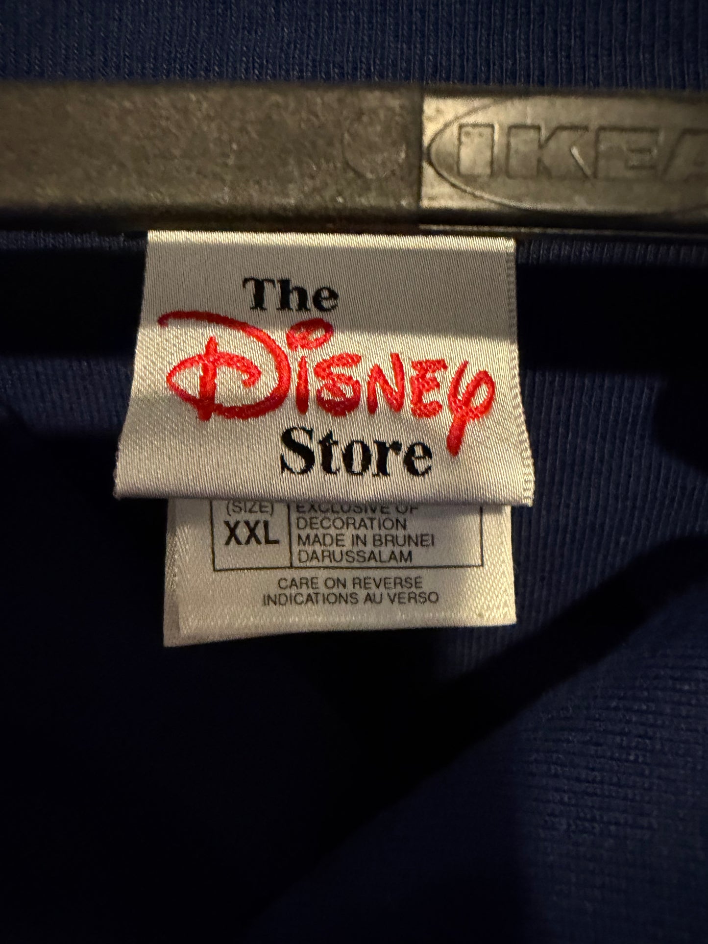 Embroidered Mickey Mouse Henley Shirt - XXL
