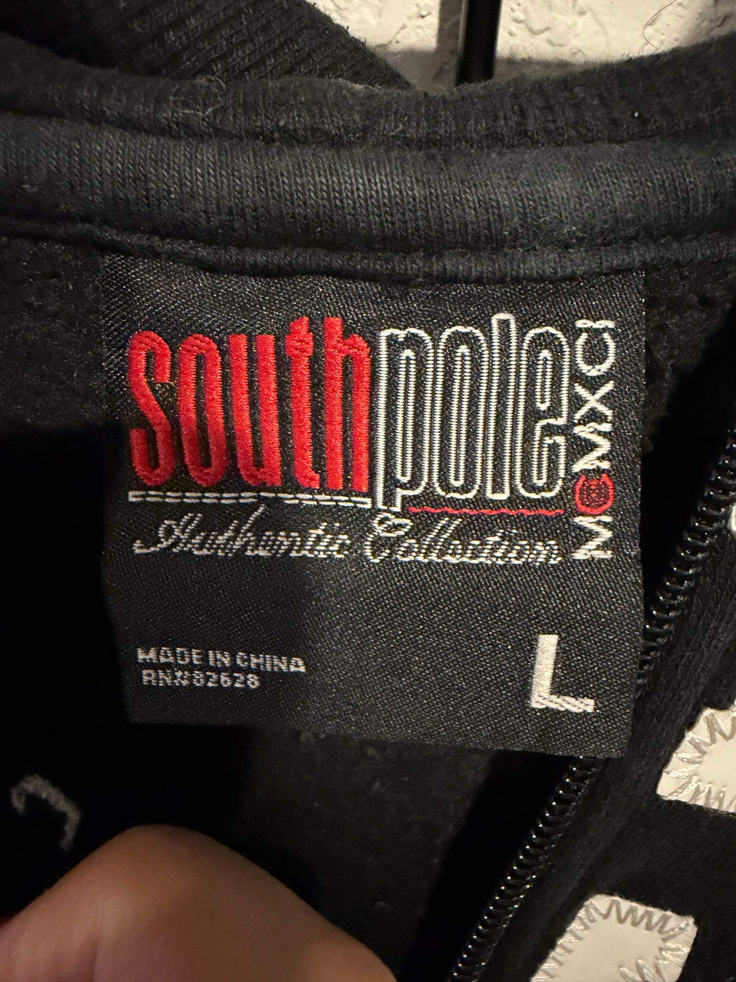 SouthPole Zip up Hoodie - L