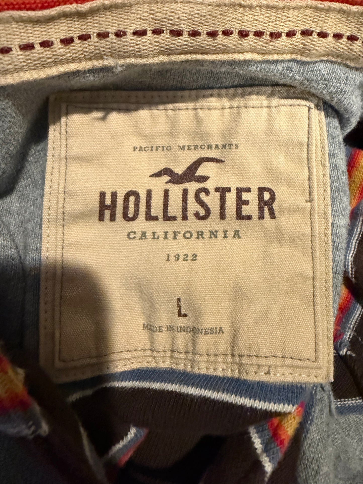 Y2K Hollister Surf Hoodie - L