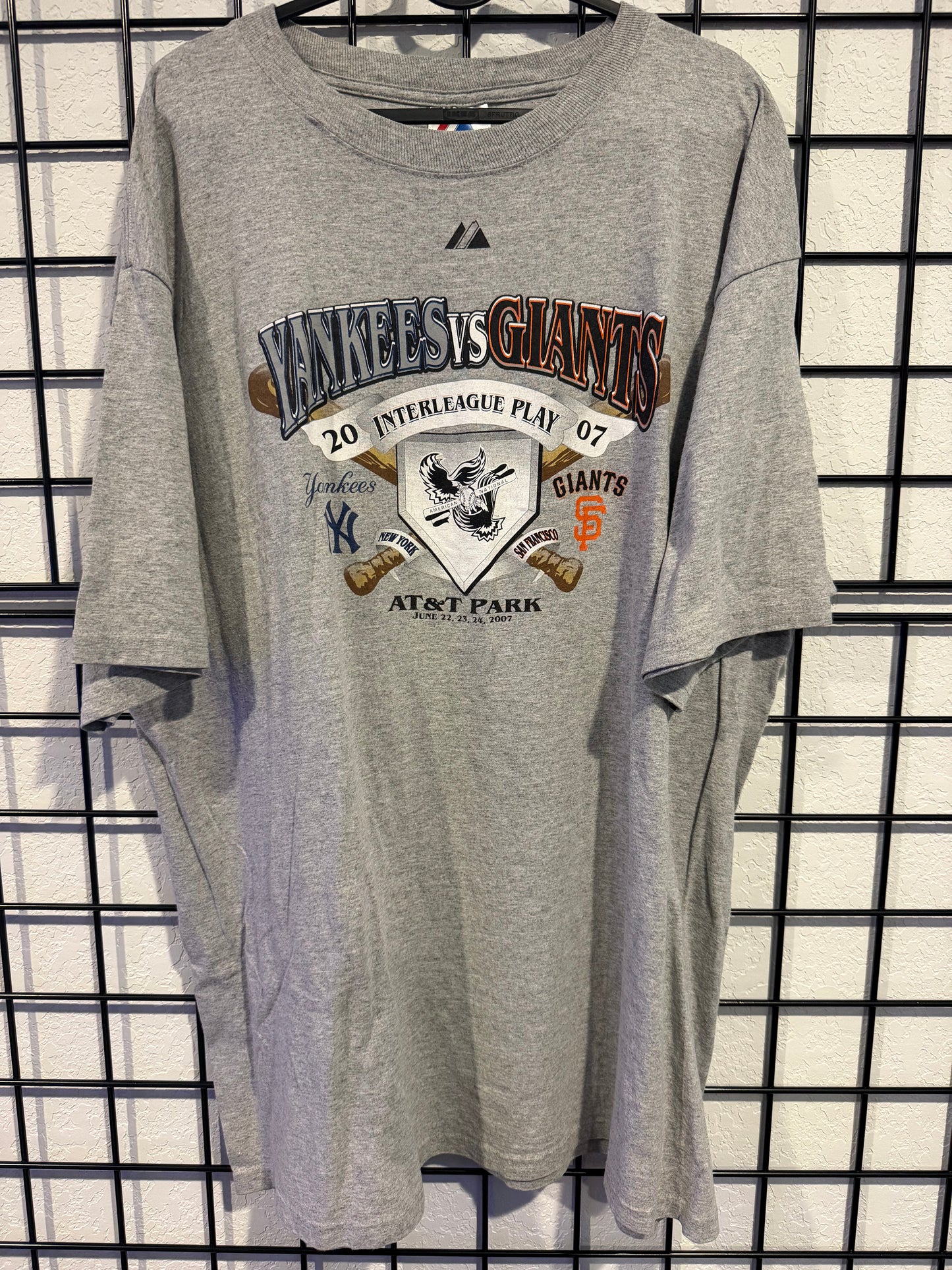 2007 Yankees Vs Giants MLB - 2XL
