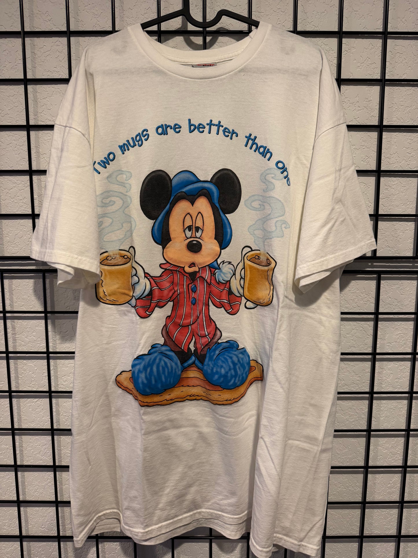 90’s Disney Mickey Mouse "Two mugs are better than one" - One size