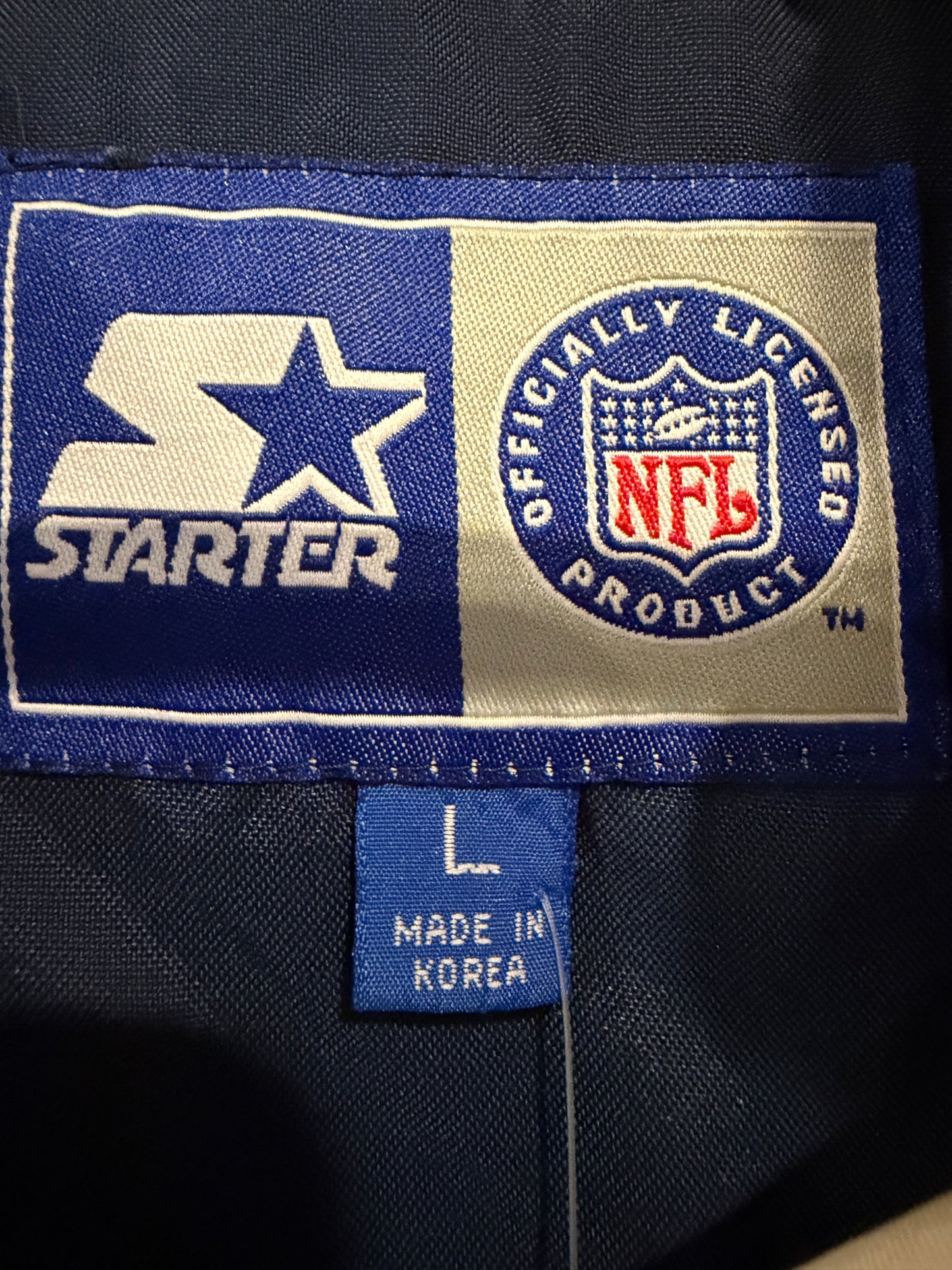 Starter Super Bowl XXXII Packers Vs Broncos Jacket - L