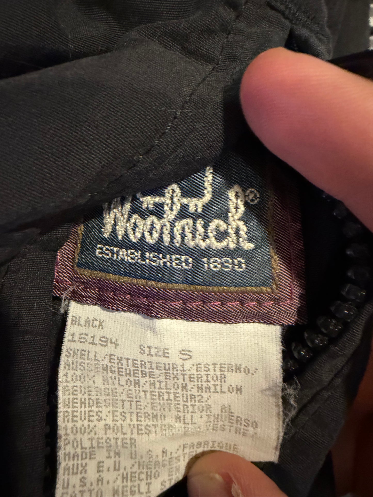 Woolrich Reversible Wool jacket - S