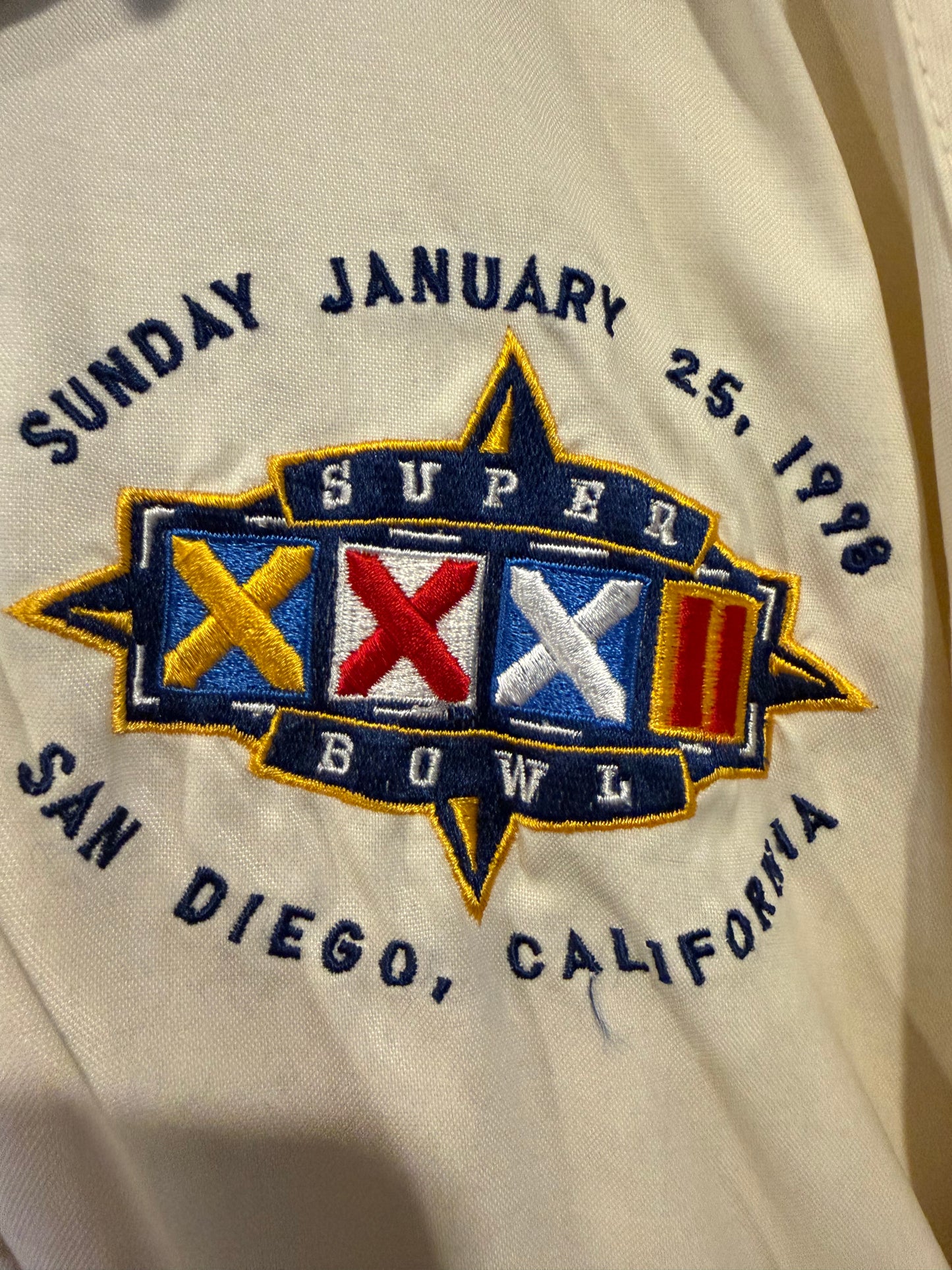 Starter Super Bowl XXXII Packers Vs Broncos Jacket - L