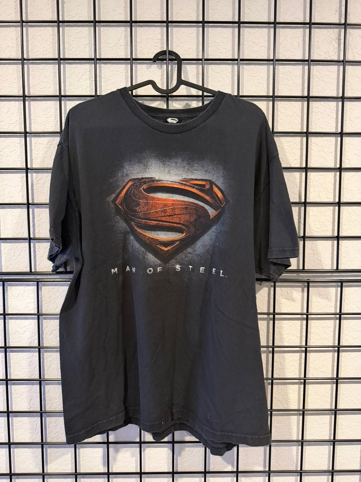 Superman "Man of Steel" Promo T- Shirt - L