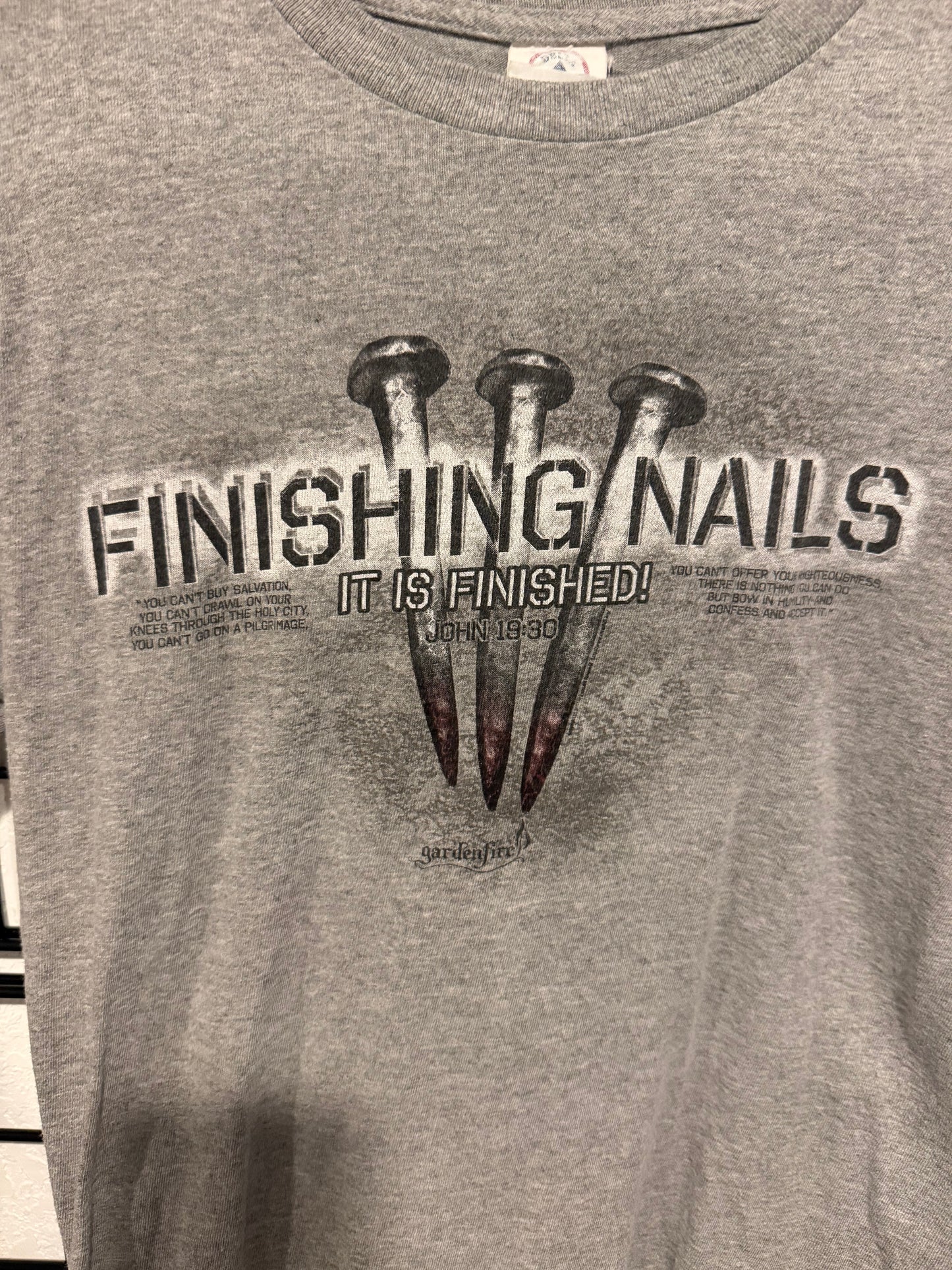Finishing Nails John 19:30 - S