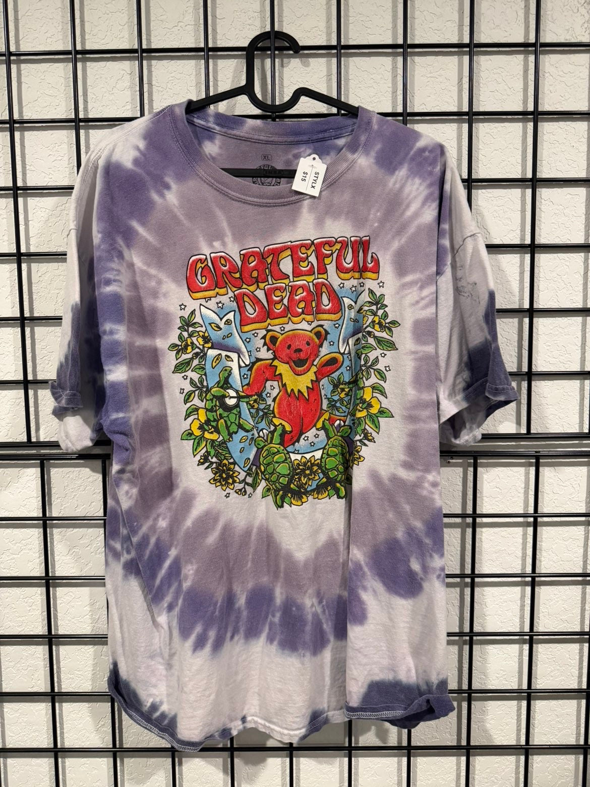 Tie Dye Grateful Dead Dancing Bear - XL