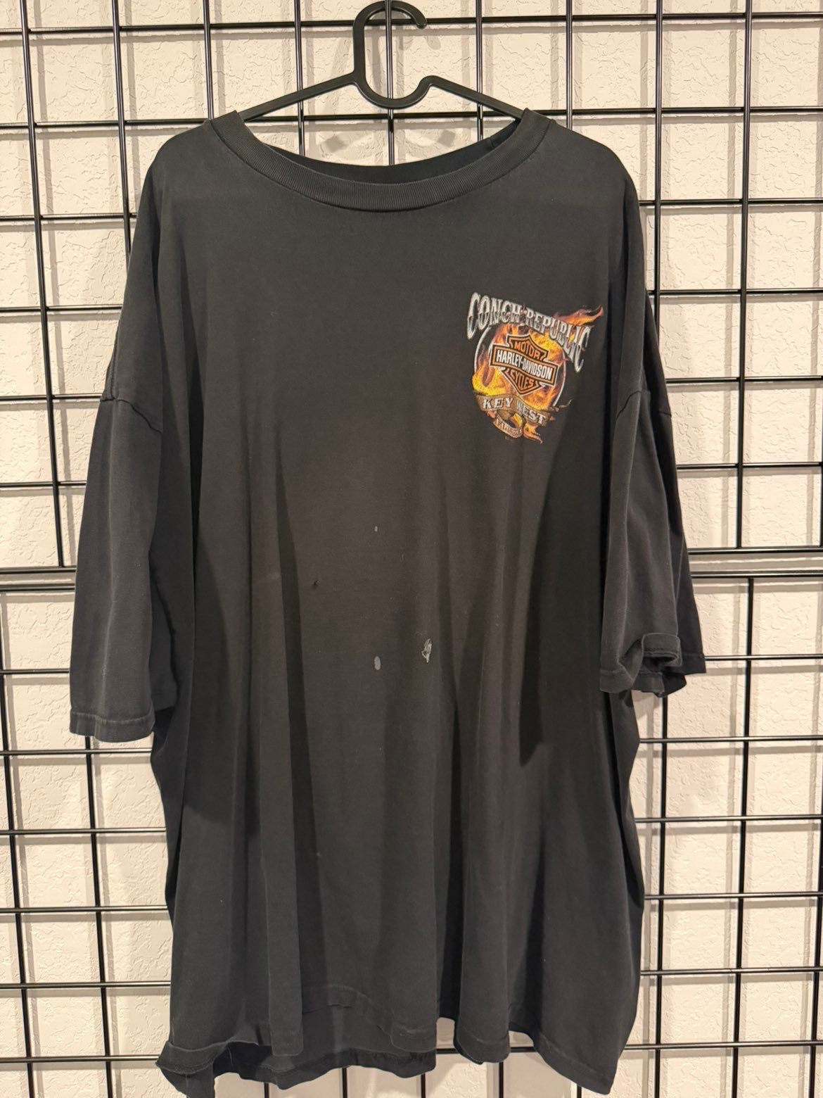 Harley Davidson Flames T-Shirt - 2XL