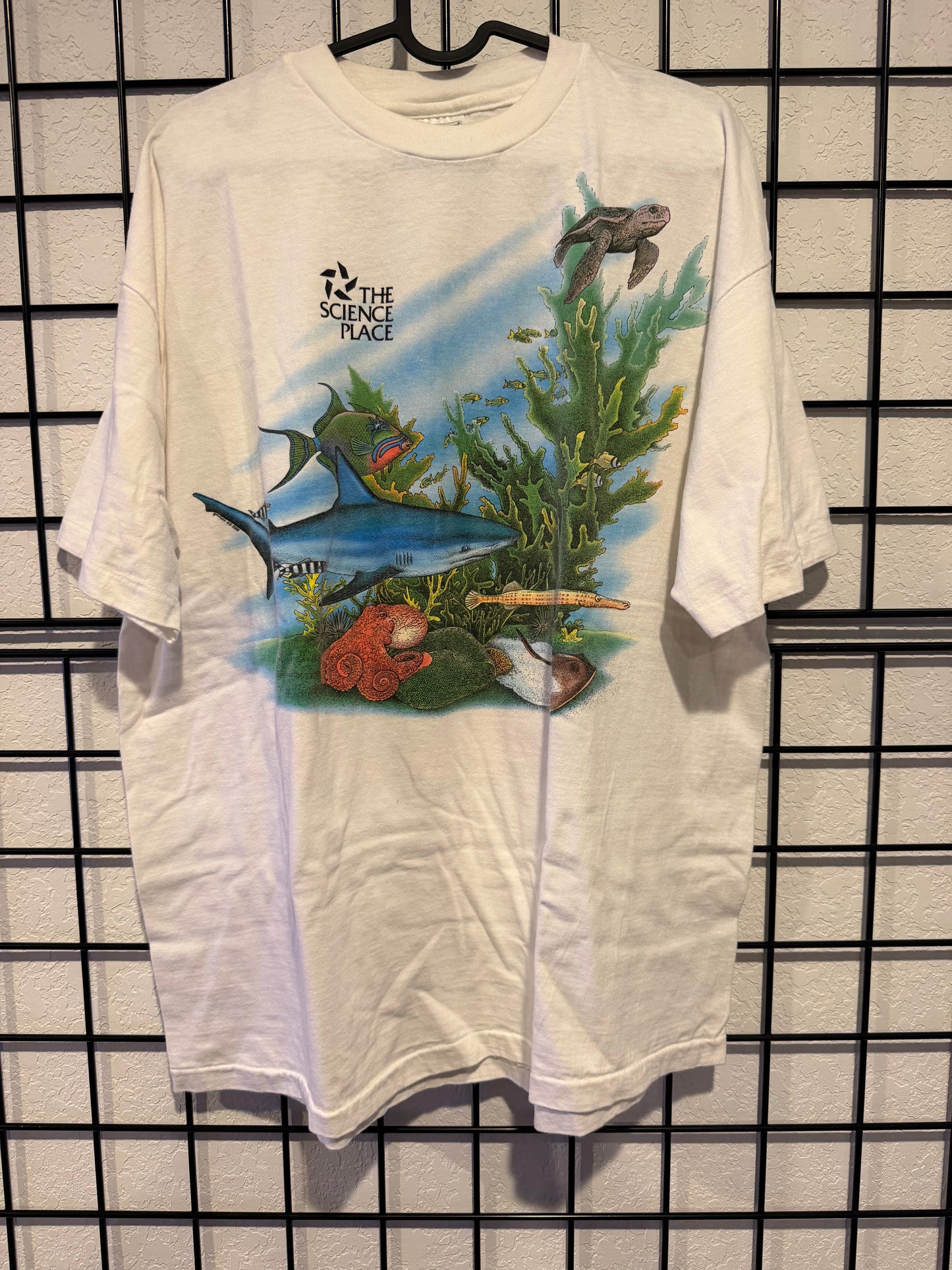 HarleQuin N.G sea Ocean Animal Single Stitch 1988 T-Shirt - XL