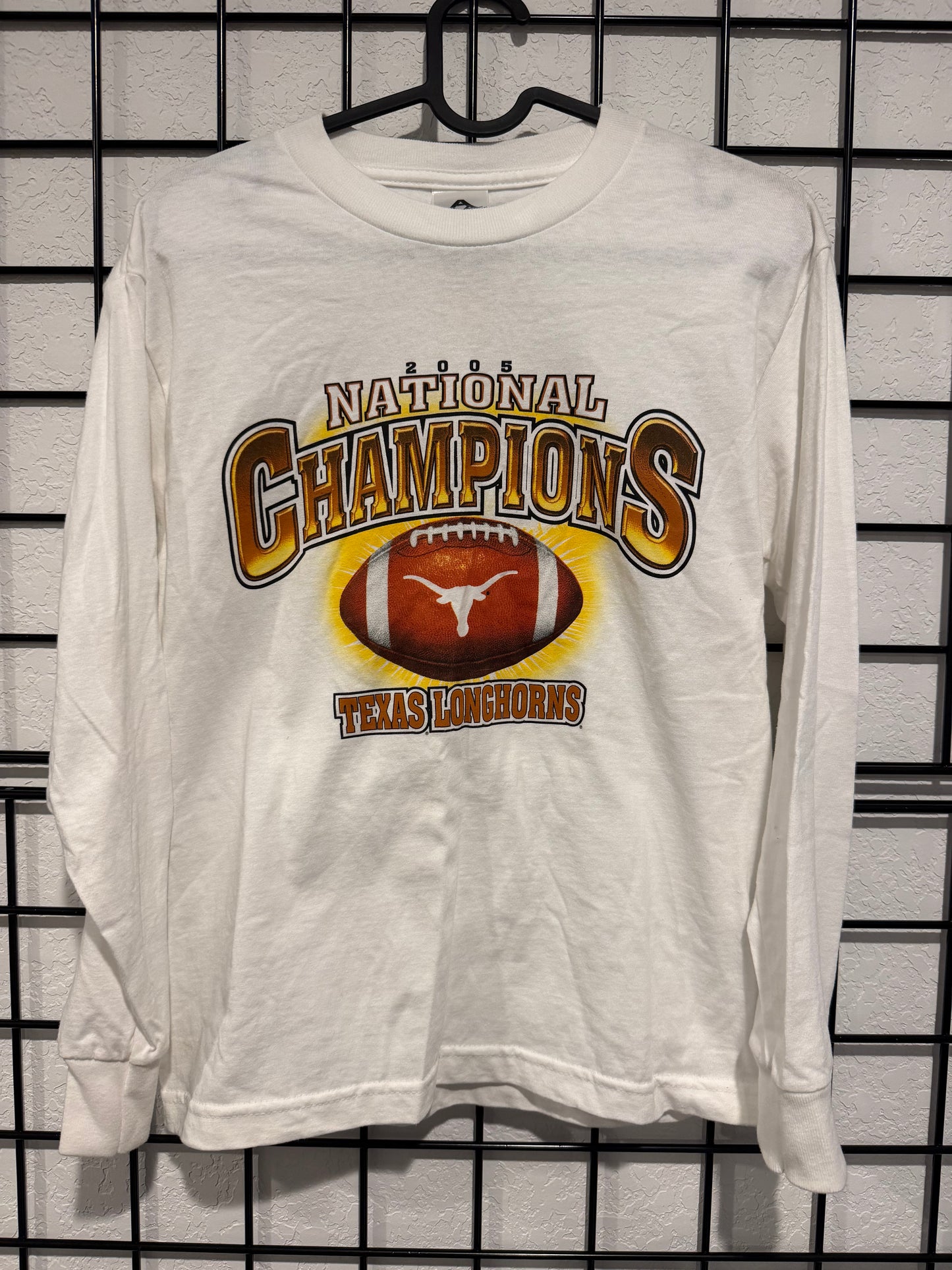 Youth 2005 Texas Longhorns National Champions Football - M