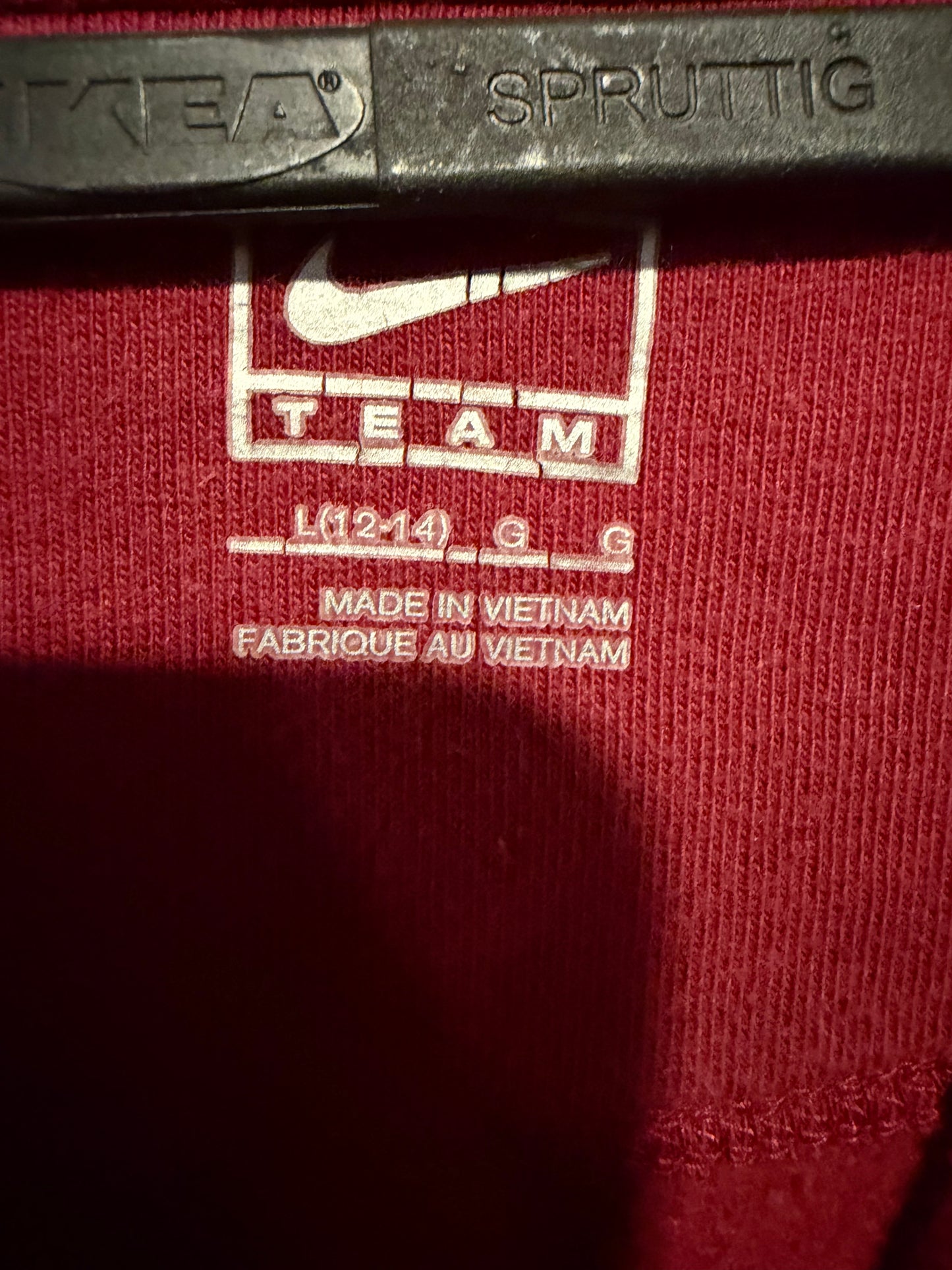 Nike Swoosh Texas State Zip up - L