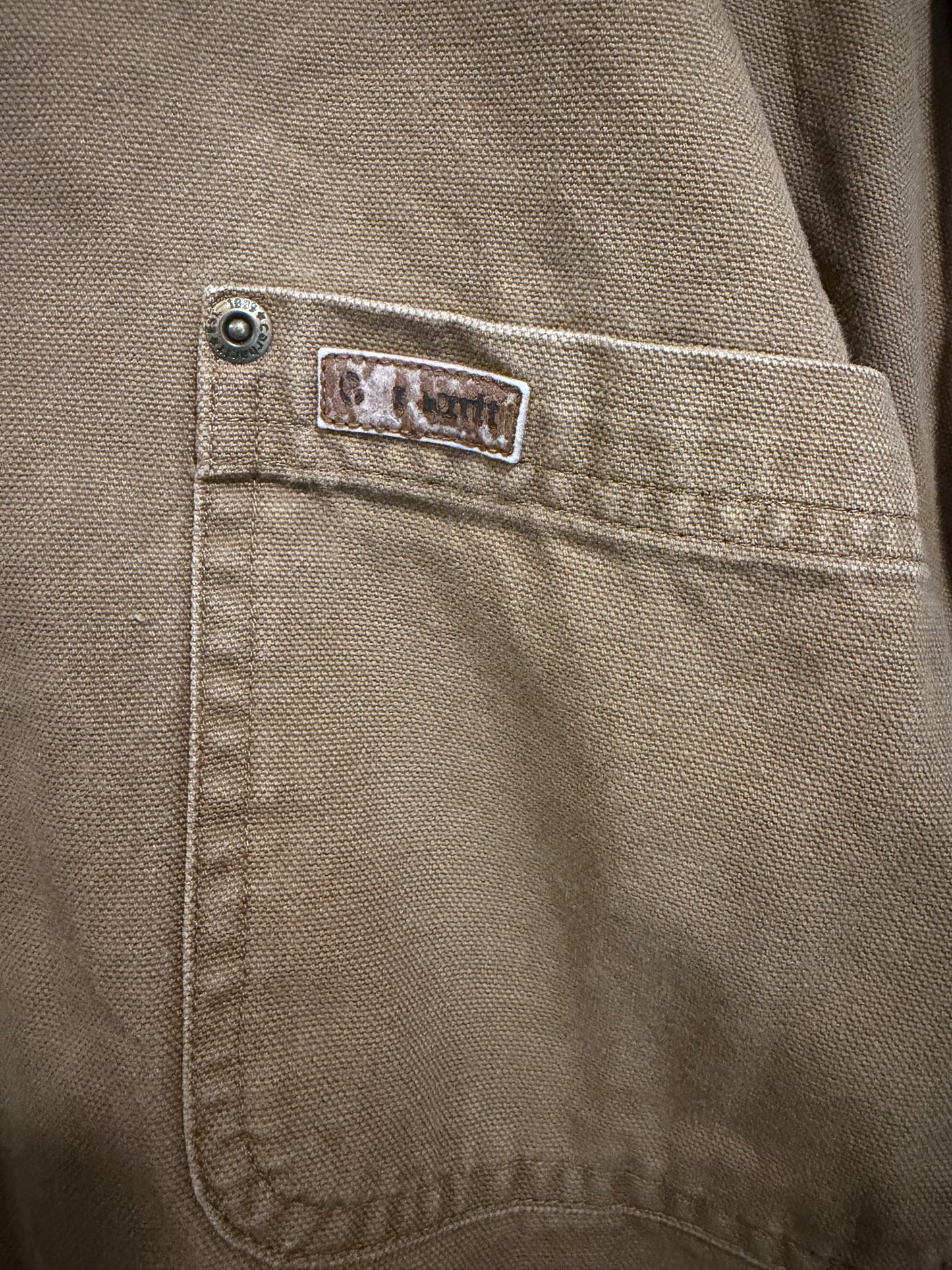 Vintage Carhartt Button up flannel lined - XL