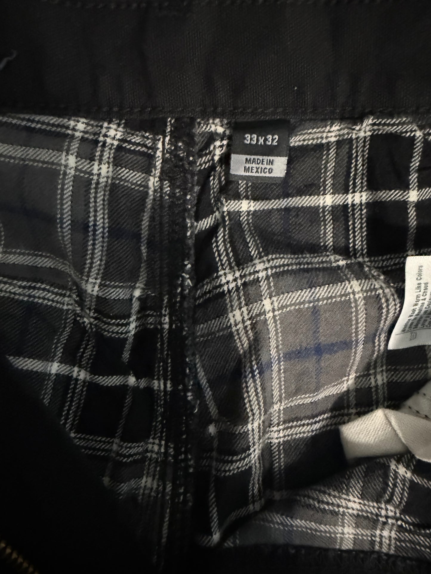 Carhartt Carpenter Jeans Flannel Lined - 33x32