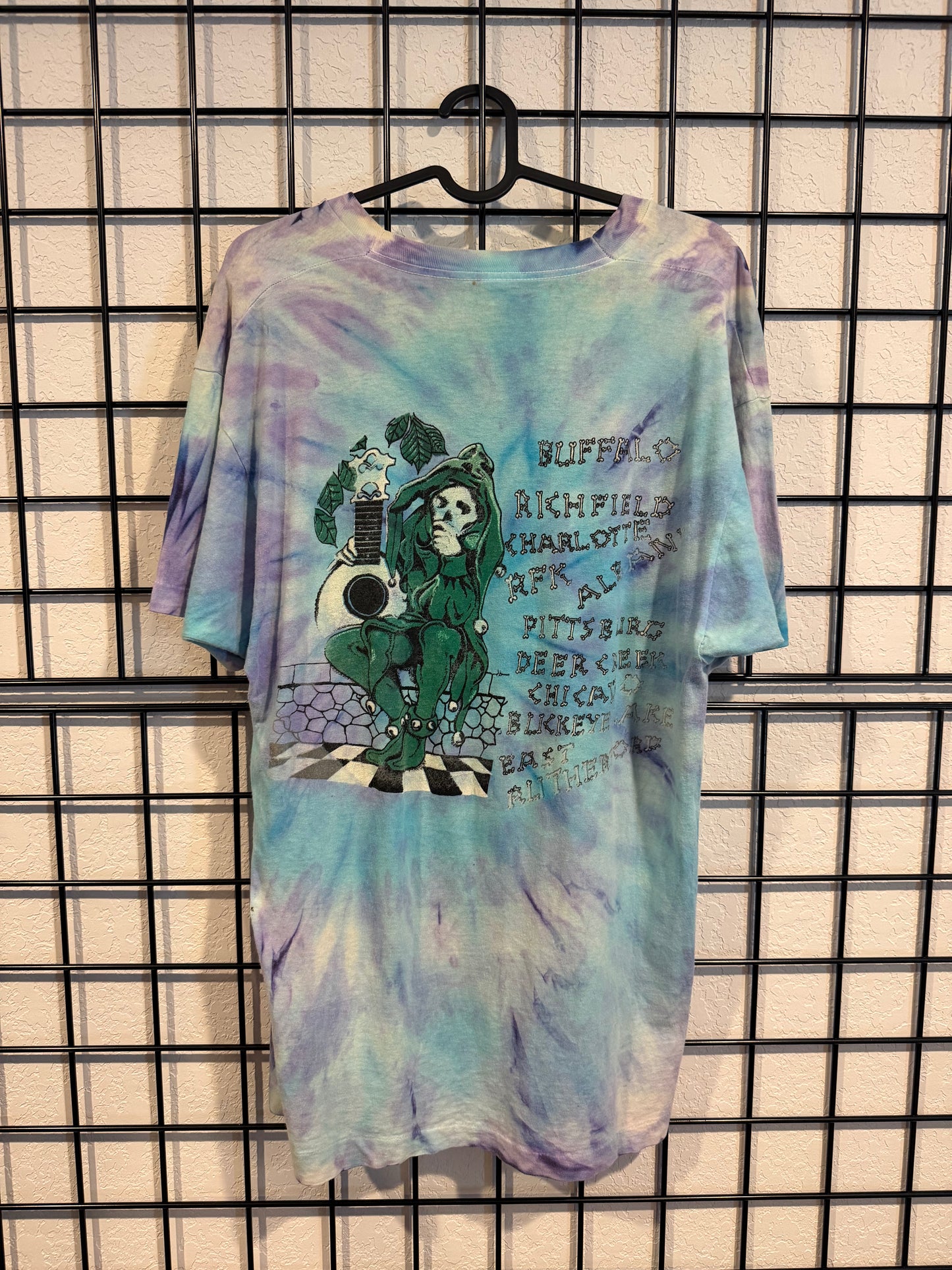 Vintage 1993 Grateful Dead Tour Blues For Allah - XL