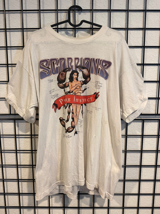 1996 Scorpions Pure Instinct Tour - XL