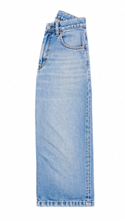 Carhartt Leather Tab Flannel lined Jeans - 34x32