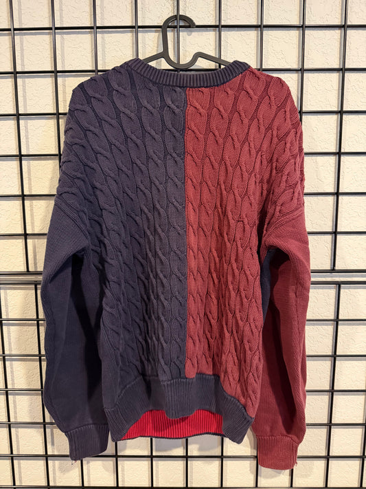 Tommy Hilfiger Pattern Knit Sweater - M