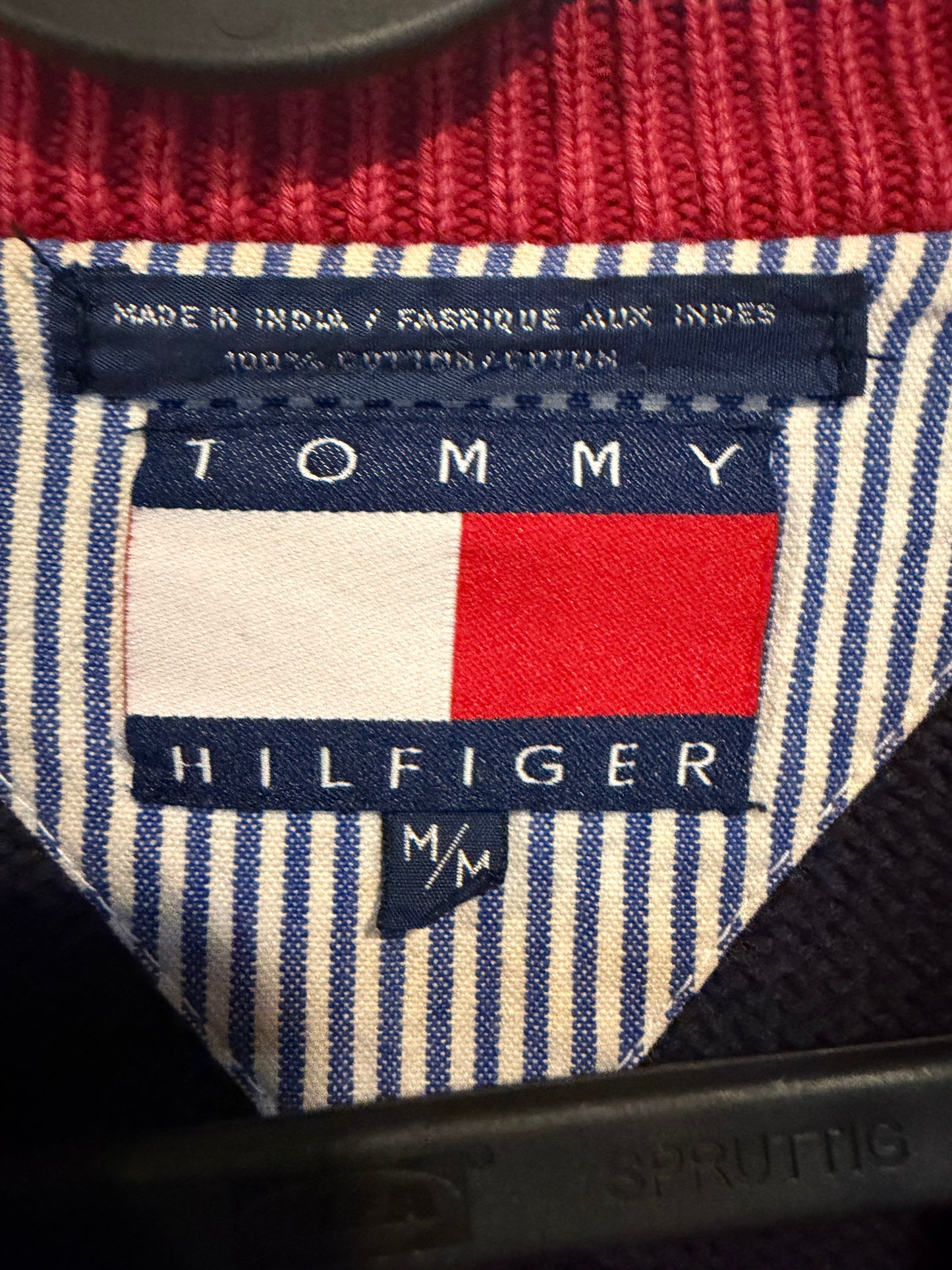 Tommy Hilfiger Pattern Knit Sweater - M