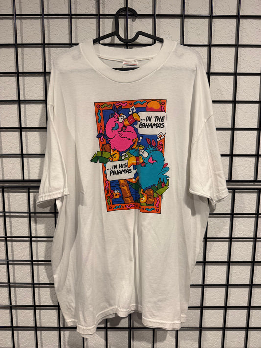 90's Joe Scruggs Bahama Pajamas Tour Shirt - XL