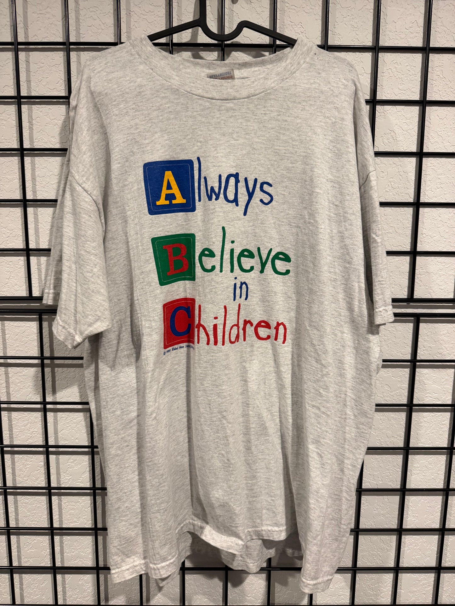 90's Always Believe In Children Shirt - XL