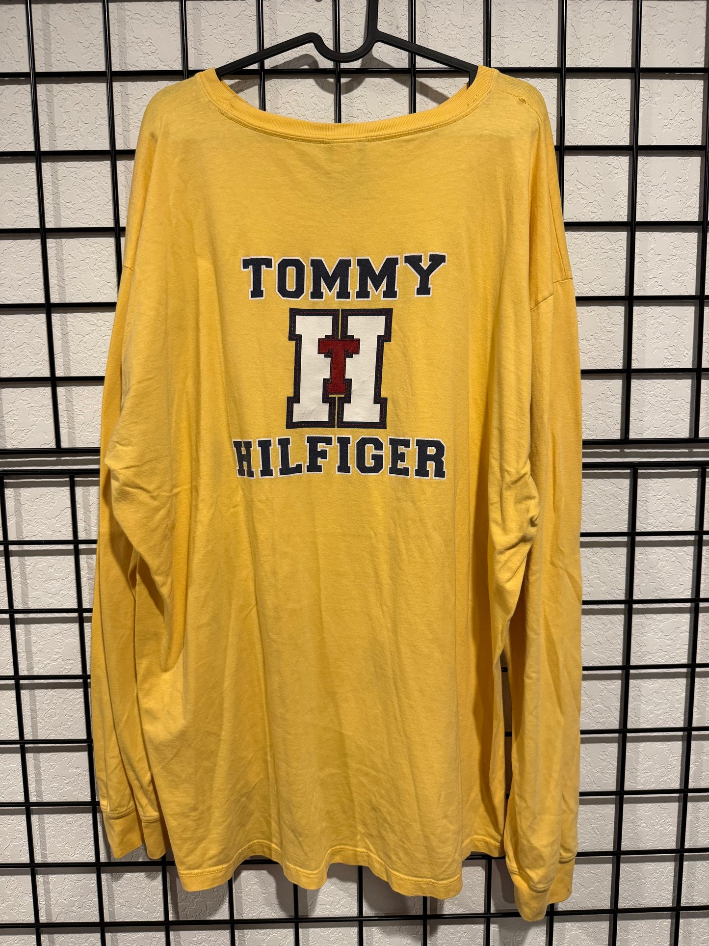 90's Tommy Hilfiger Long sleeve - XXL