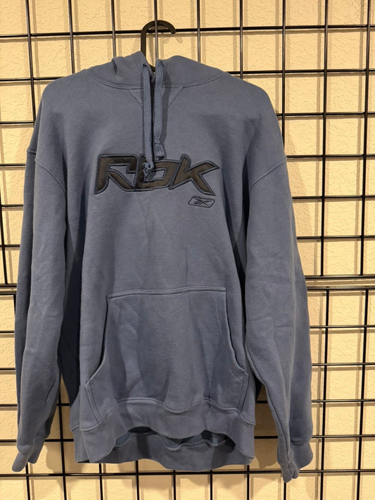 Y2K Reebok Logo Hoodie - L