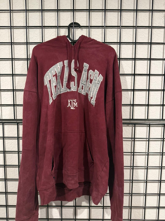 Texas A&M Embroidered Hoodie - XL